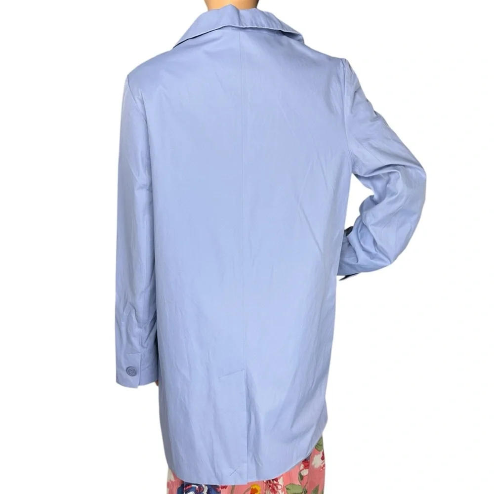 Weatherproof Lavender Rain Jacket Women’s M Periwinkle Lightweight Trench Coat‎